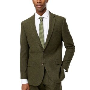J.Crew Men’s Thompson Green Wool Blazer Sports Coat Jacket 42 L